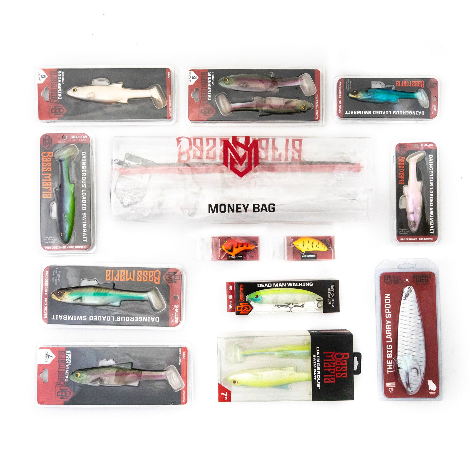 bass fishing lure bundles Bass Mafia Sampler Bundle – Mafia Outdoors