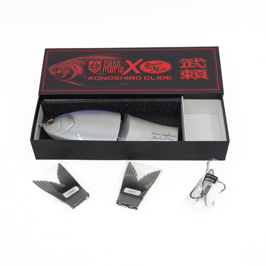 Bass Mafia x Roman Made Konoshiro Glide Bait